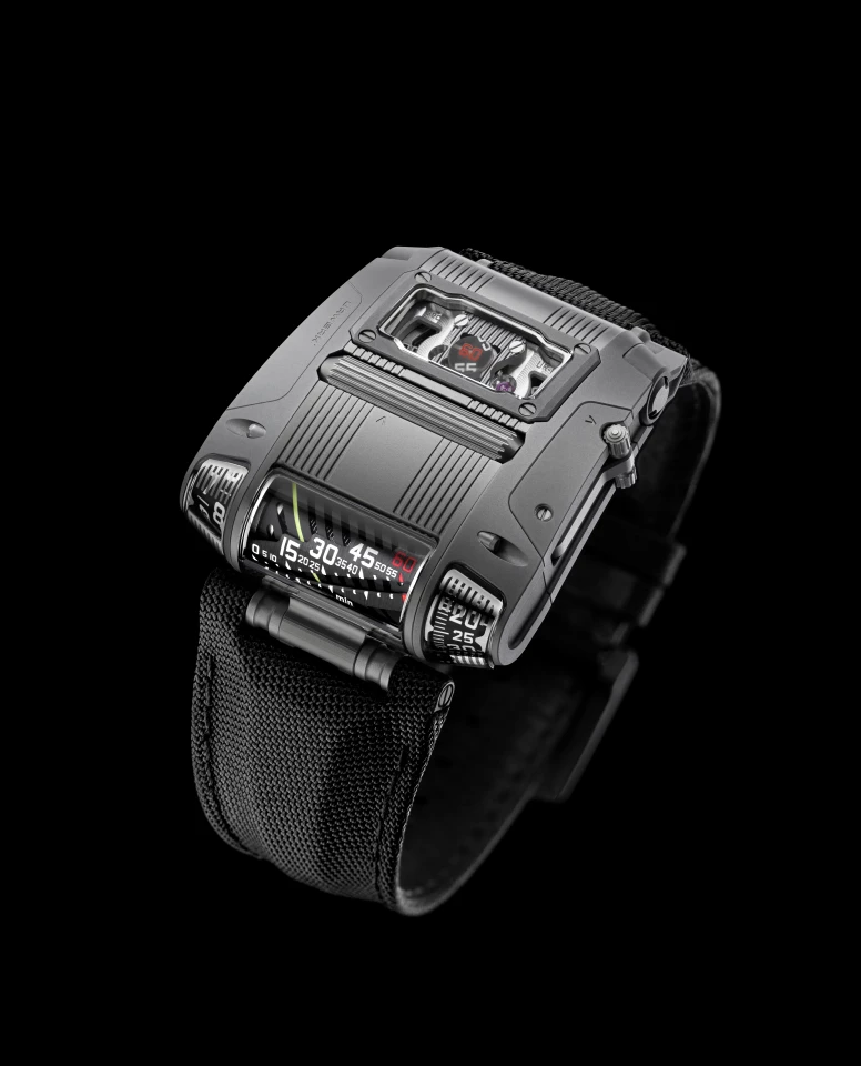 The Urwerk UR111C in gunmetal