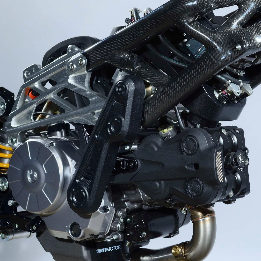 Bimota Supercharger kit: controlled through an ECU that can be accessed through the datalogger on the dash