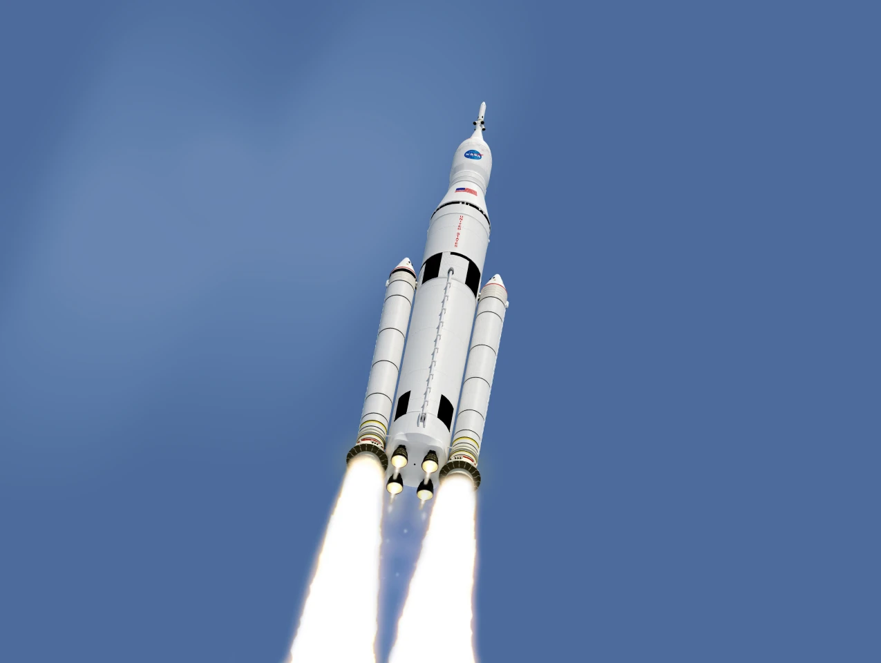 Artist's concept of the SLS (Image: NASA)
