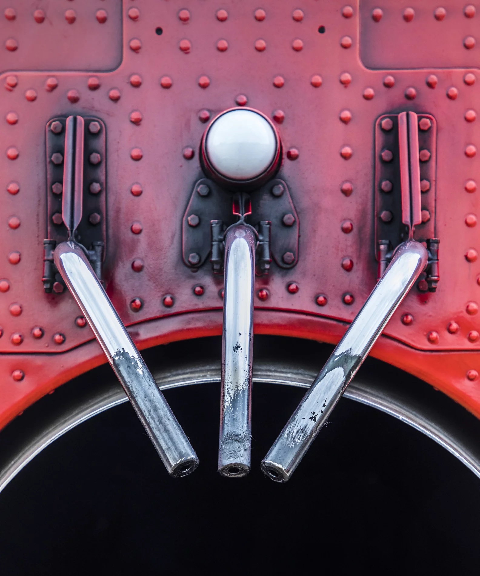 2nd Place, Technical/Engineering. Smoke pipes on the back of a Red Arrow hawk. These pipes produce the smoke once the button is pressed by the pilot.