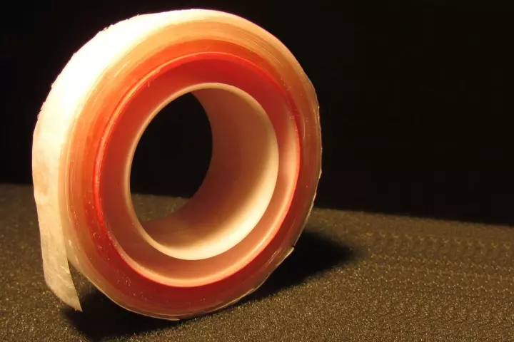 The superomniphobic tape can be applied to a wide variety of materials, including those with irregular surfaces.