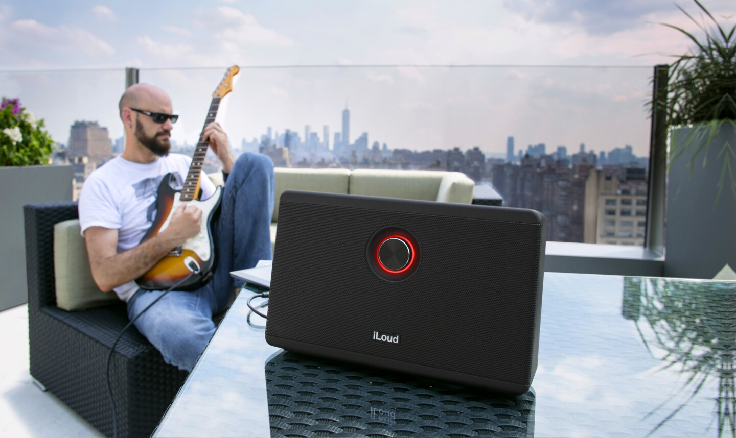 The iLoud offers studio monitor audio quality in a compact portable wired or wireless speaker