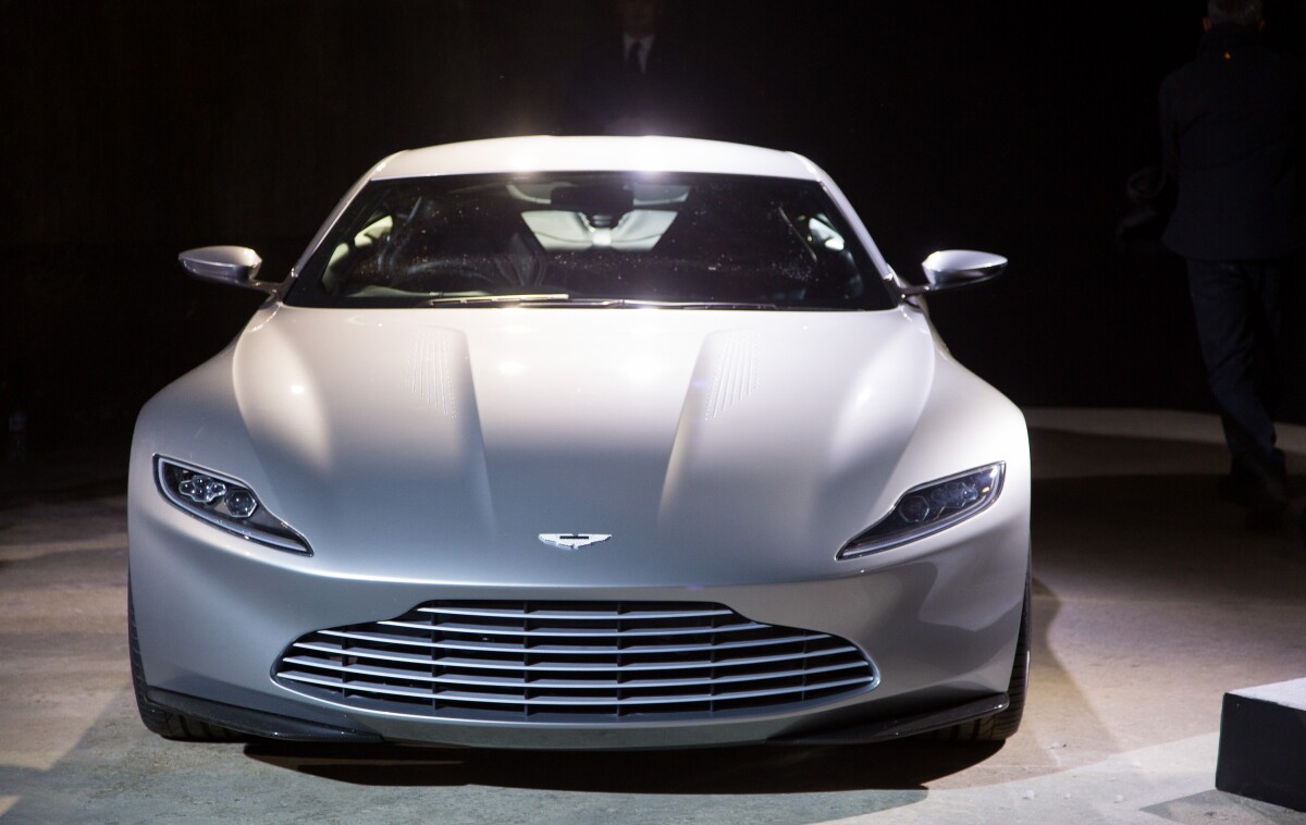 Front view of the DB10 (Image: 007.com)