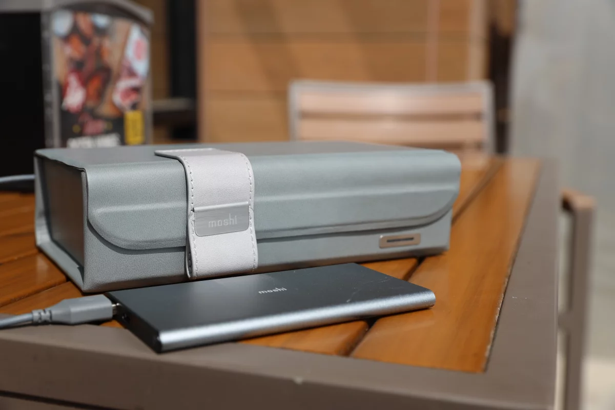 The portable Deep Purple makes it easy to sanitize items wherever you are