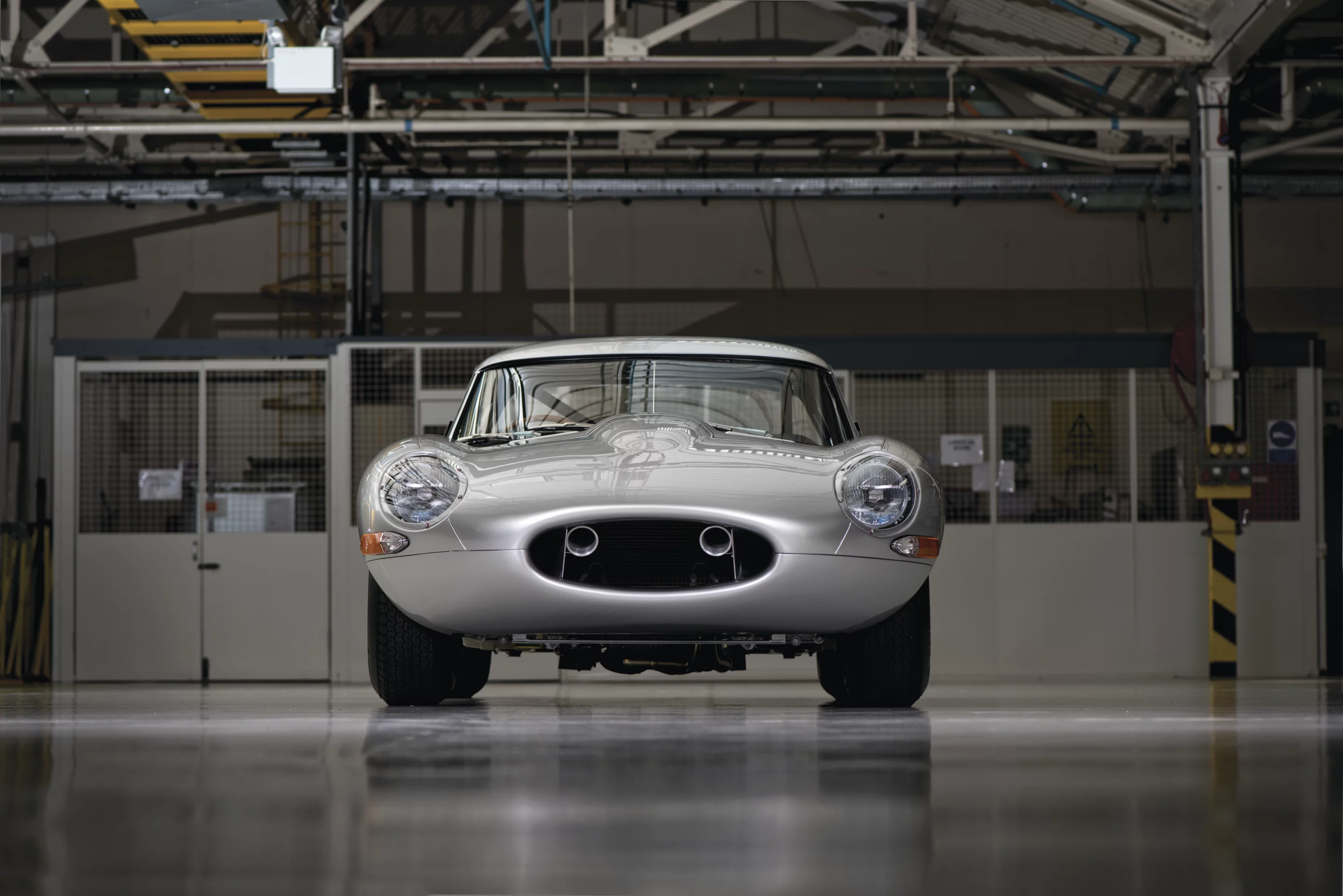 The Lightweight E-Type grille