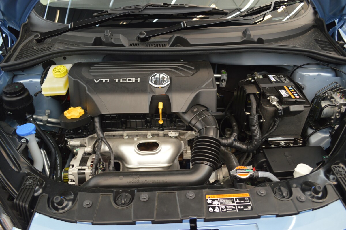 Under the MG3's hood (Photo: Gizmag)