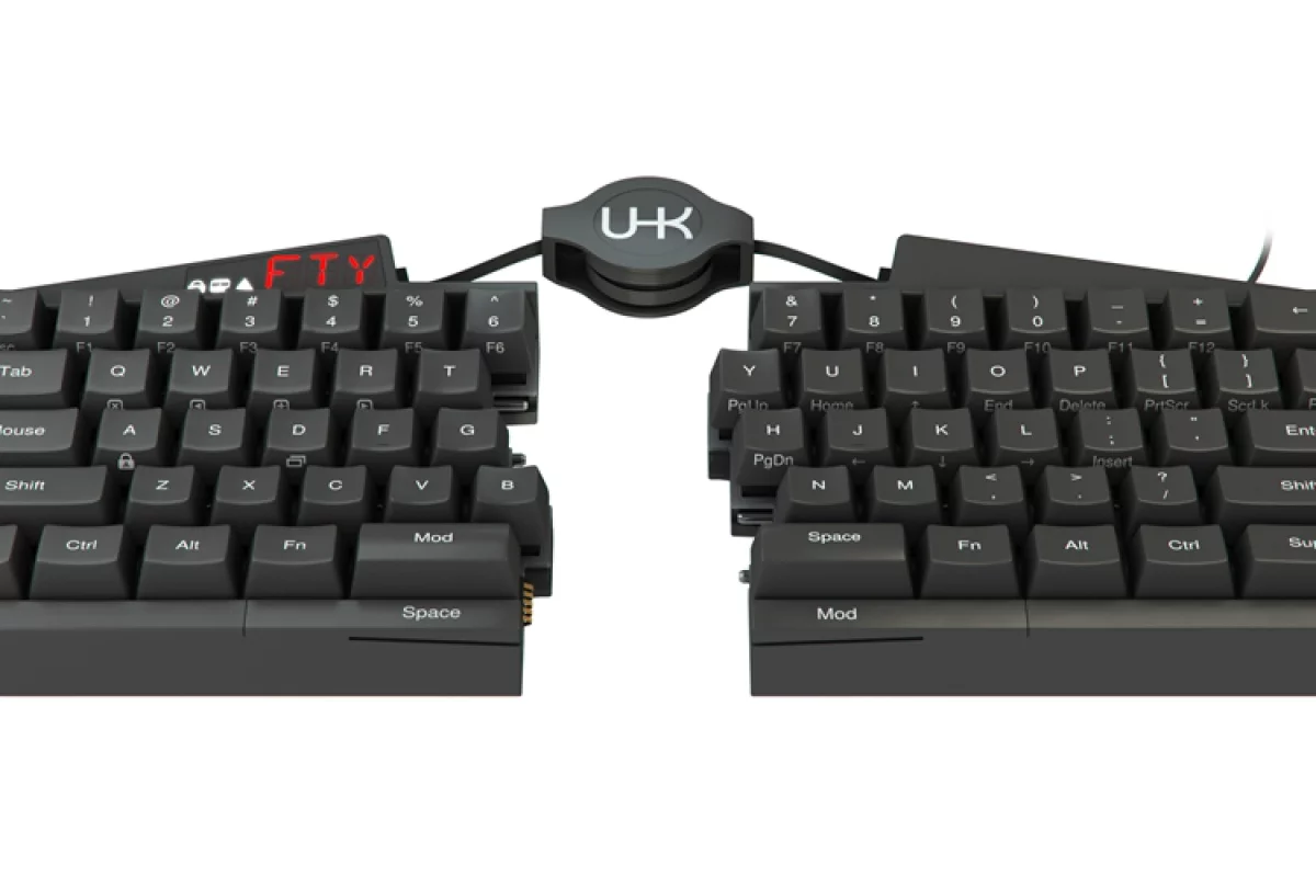 The Ultimate Hacking Keyboard aims to provide users with comfort, productivity and durability