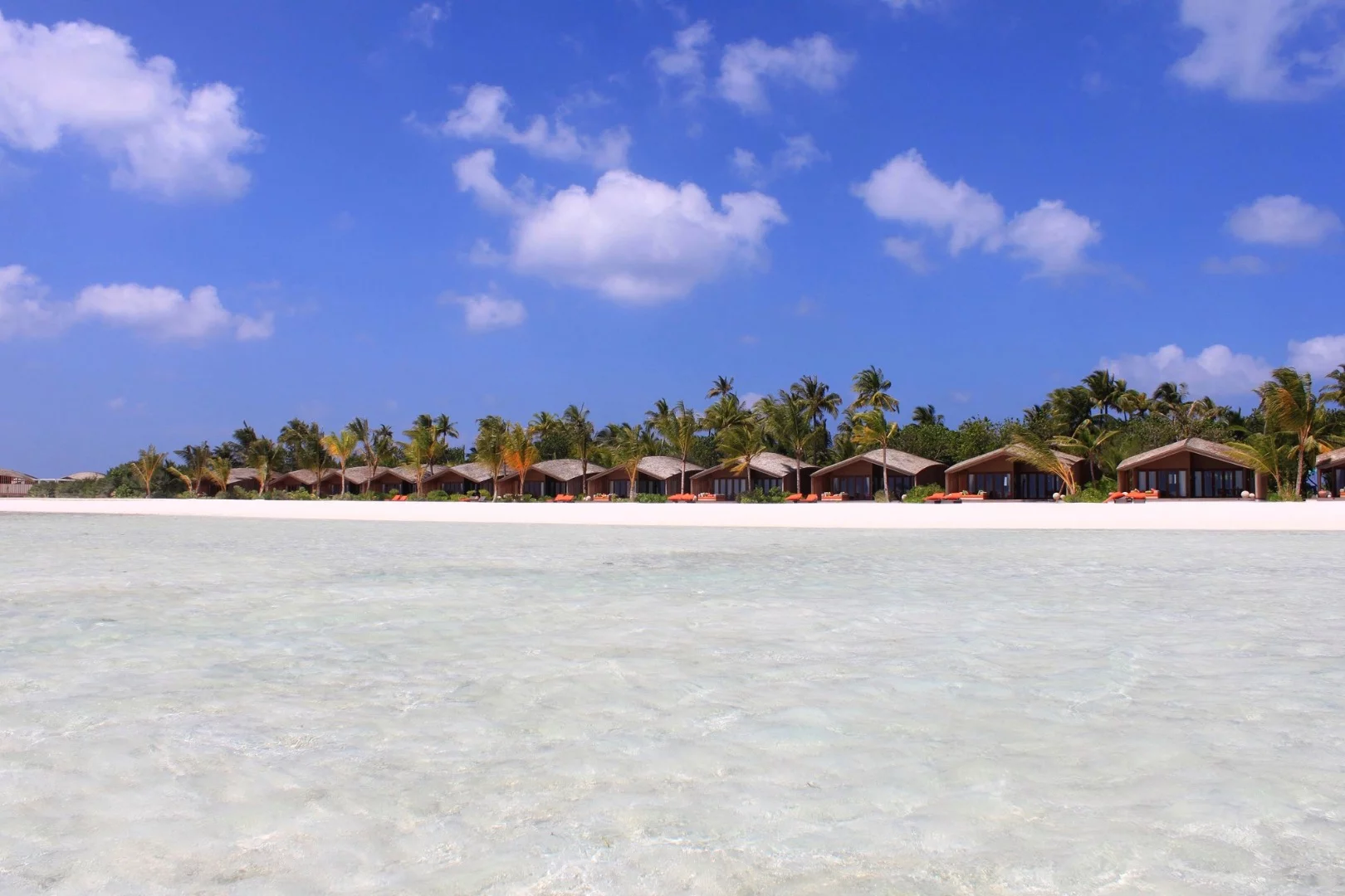 Obviously, taking a tropical paradise and developing it for tourists isn't "sustainable" by any rational yardstick, but the resort is self-sufficient in electricity requirements