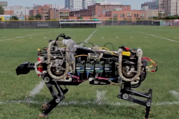 Researchers at MIT have created an untethered, electrically powered robotic cheetah