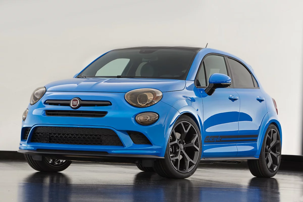 The Fiat 500X Chicane features some very Los Angeles-style street cred changes thanks to Mopar