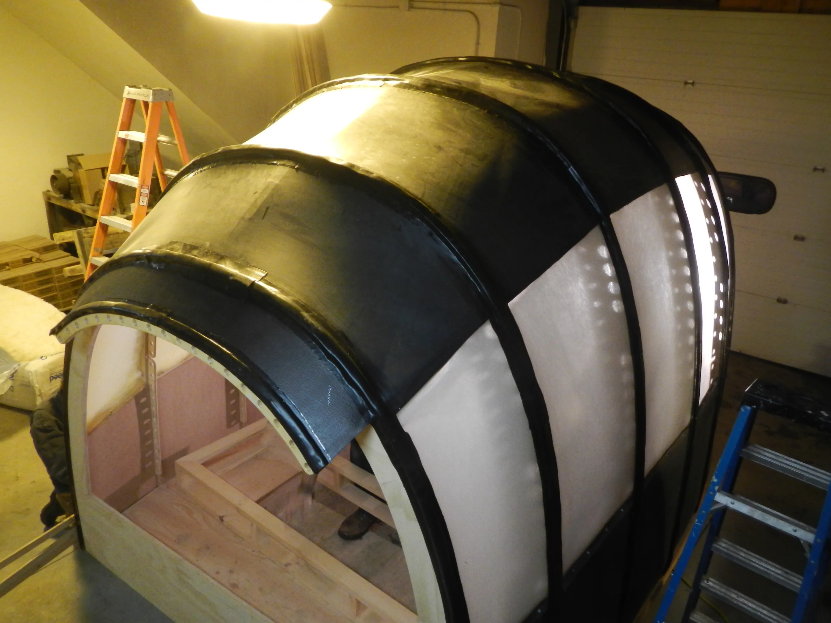 A computer-based software digital design tool was used to create a model, and then a CNC machine fabricated many of the parts