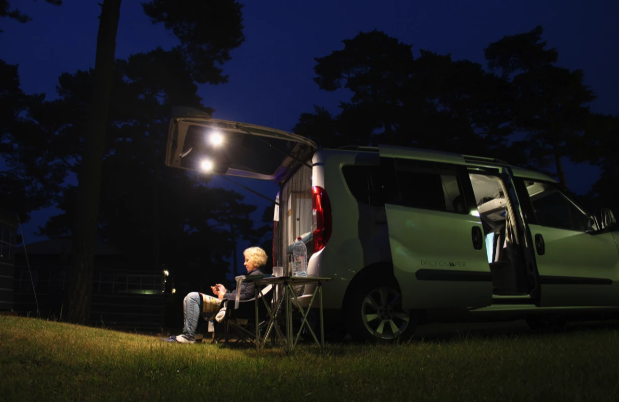 LED lighting is available optionally