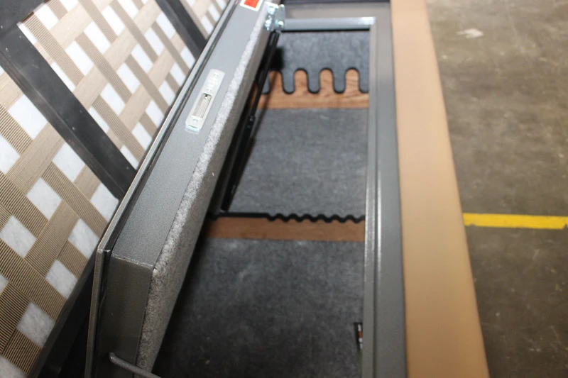 The gun safe itself measures 78 x 29.5 x 14 in (198 x 75 x 36 cm), which the company claims is enough to hold up to 30 rifles with room left over for some ammo, smaller guns, or any other objects you want locked up