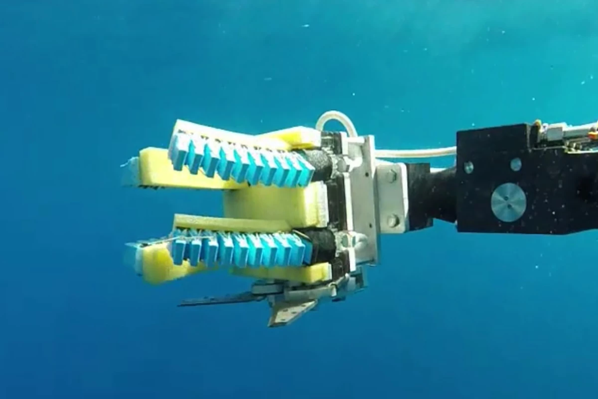 The soft robotic grippers developed by the team are less heavy-handed than existing solutions
