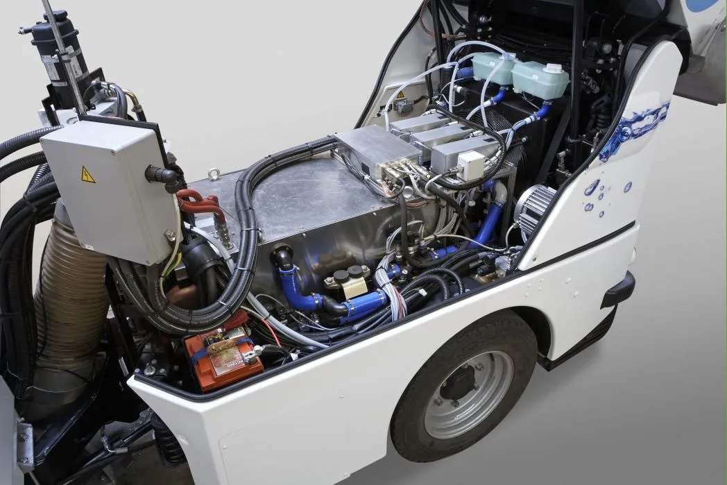 Under the hood of the hydrogen-powered CityCat H2
