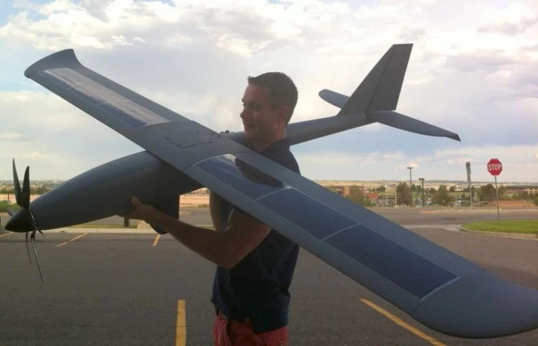 The Silent Falcon can be launched by hand