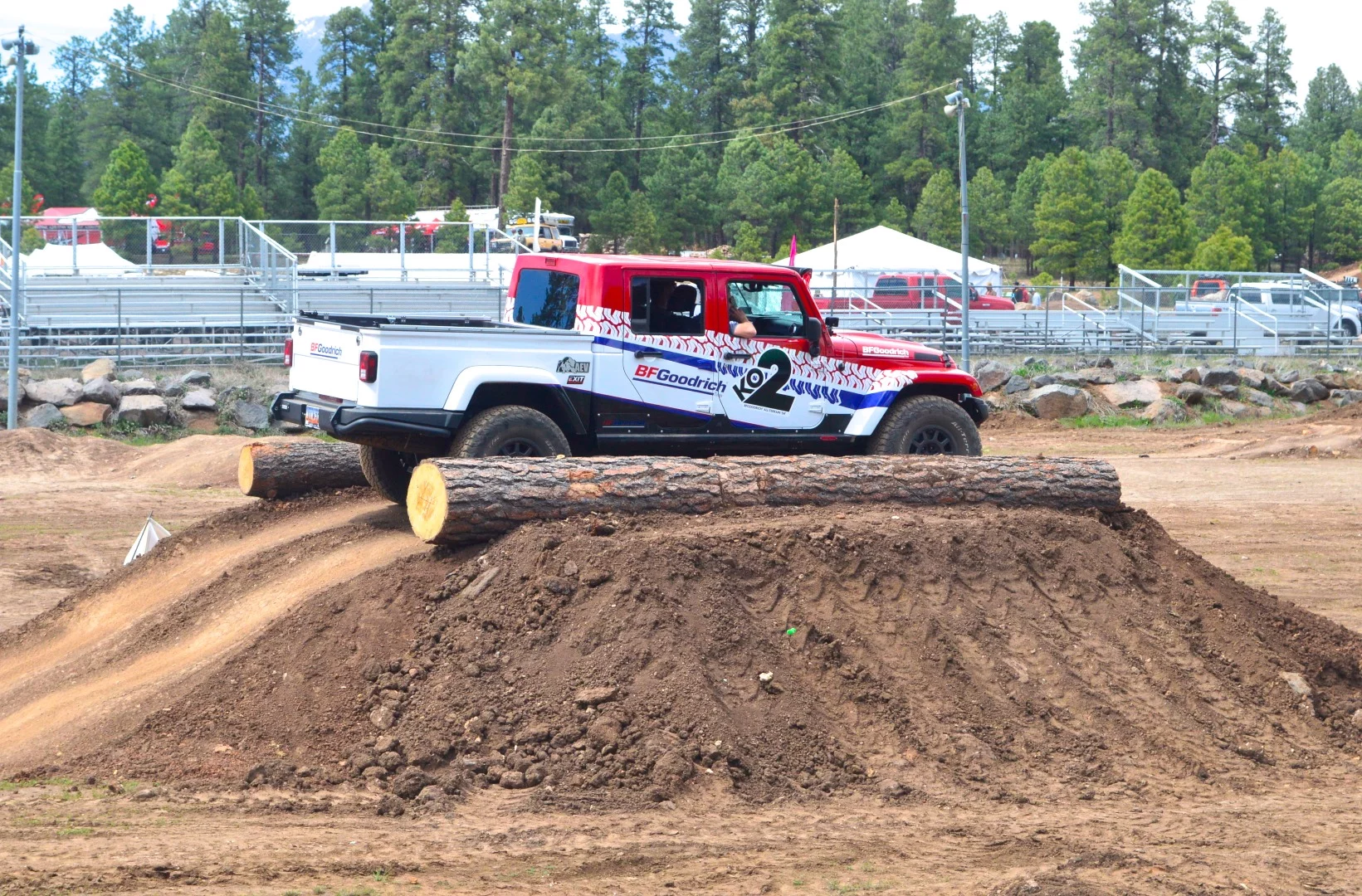 BFGoodrich tire test track and teaching pavilion