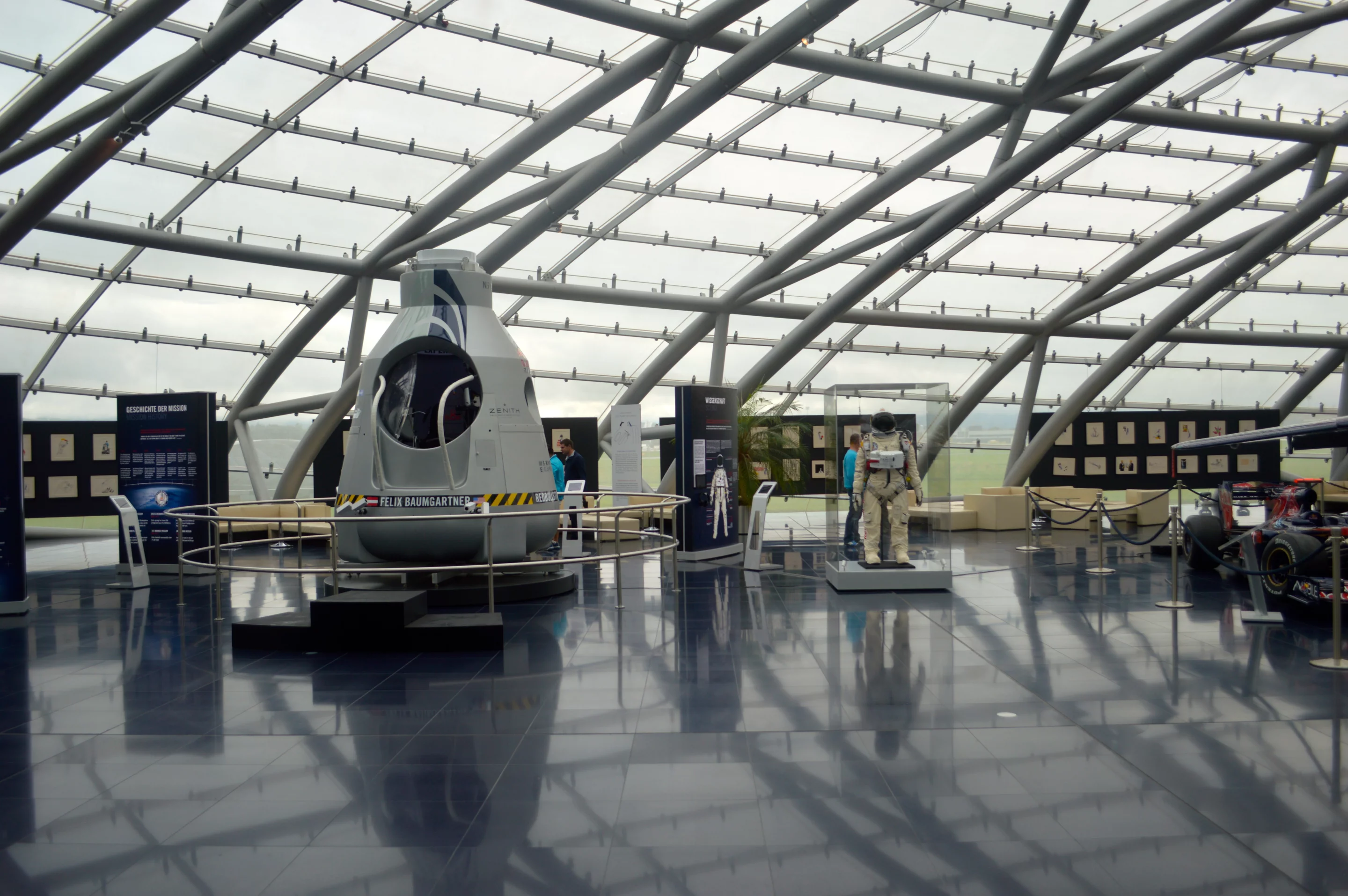 The Red Bull Stratos exhibit (Photo: C.C. Weiss/Gizmag)