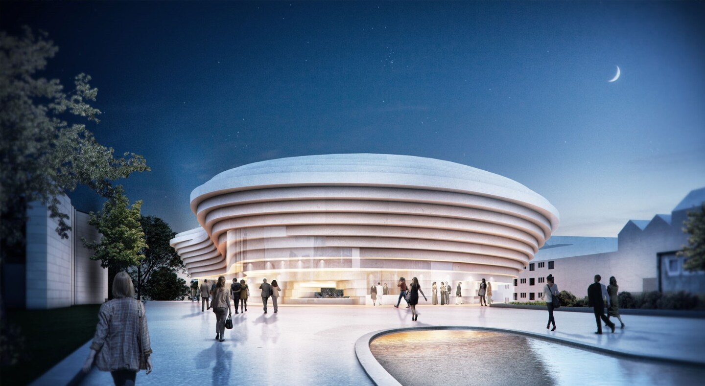 kadawittfeldarchitektur's design for the concert hall (Image: Beethoven Festspielhaus)