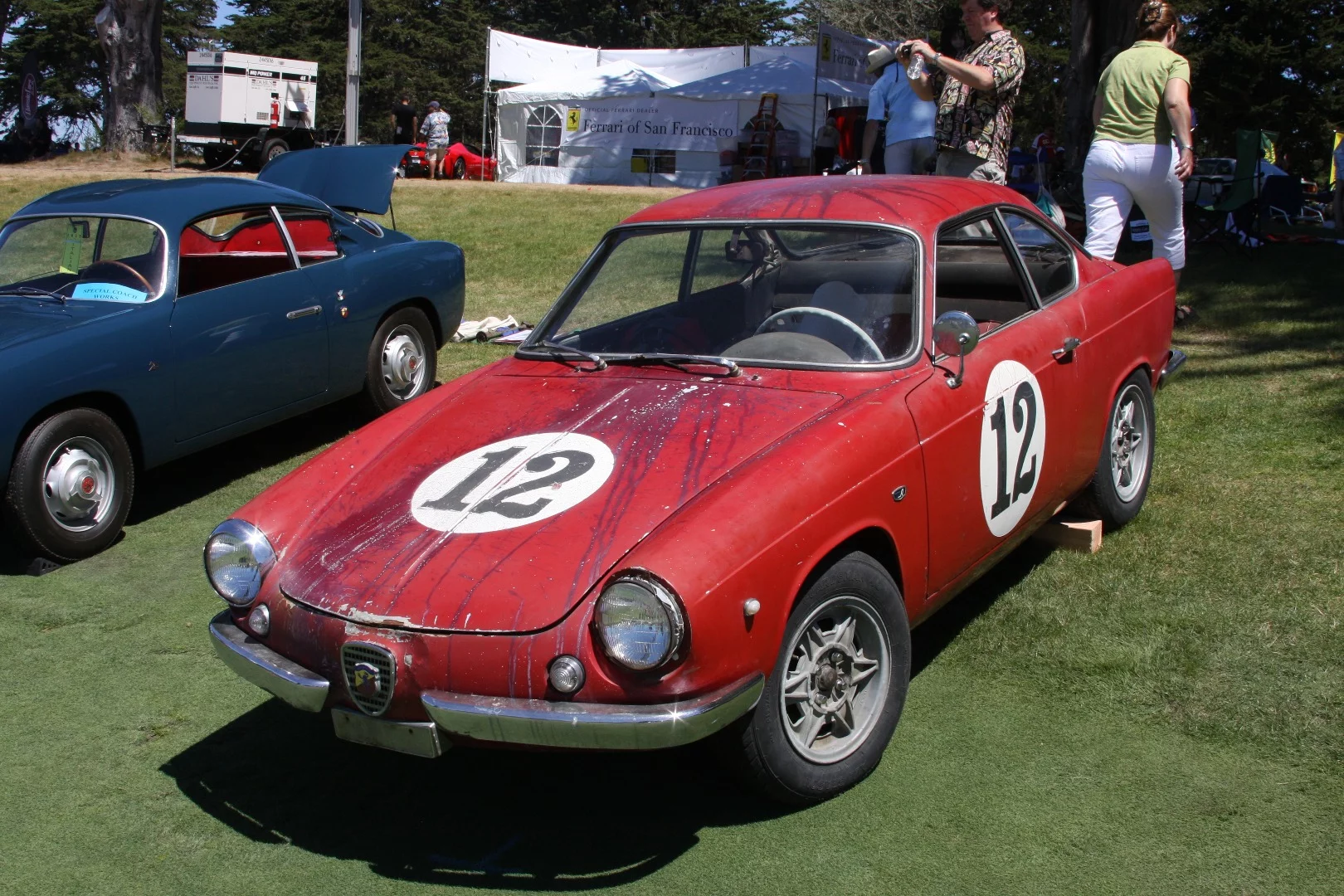Abarth at The Concorso Italiano - a new level of patina