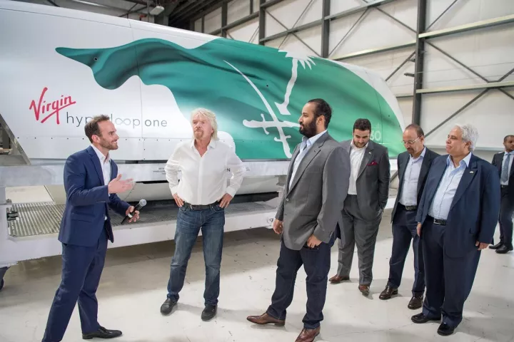 Virgin Hyperloop One has previously flagged a network spanning the Gulf region, connecting metropolises such as Kuwait City, Jedda in Saudi Arabia and Muscat in Oman