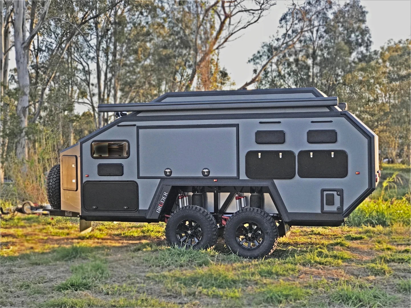 The EXP-6 GT rides to camp with a higher roof but offers a little less interior headroom, as compared to the standard EXP-6