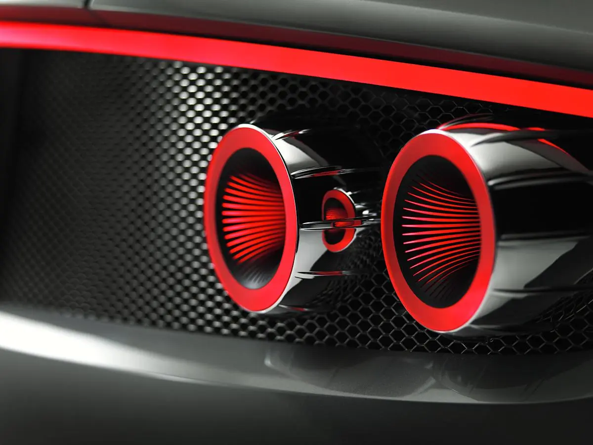 The tail lamps provide one of the B6's numerous aero-inspired cues