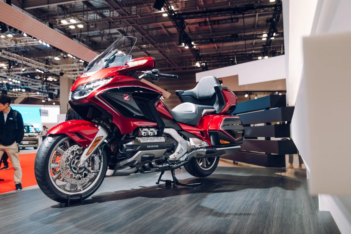 Honda unveiled the 2018 GL 1800 Goldwing on the opening day of the 45th Tokyo Motor Show