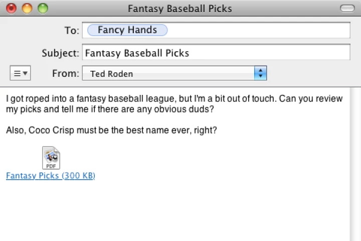 Fancy Hands isn't just about dinner booking and product research