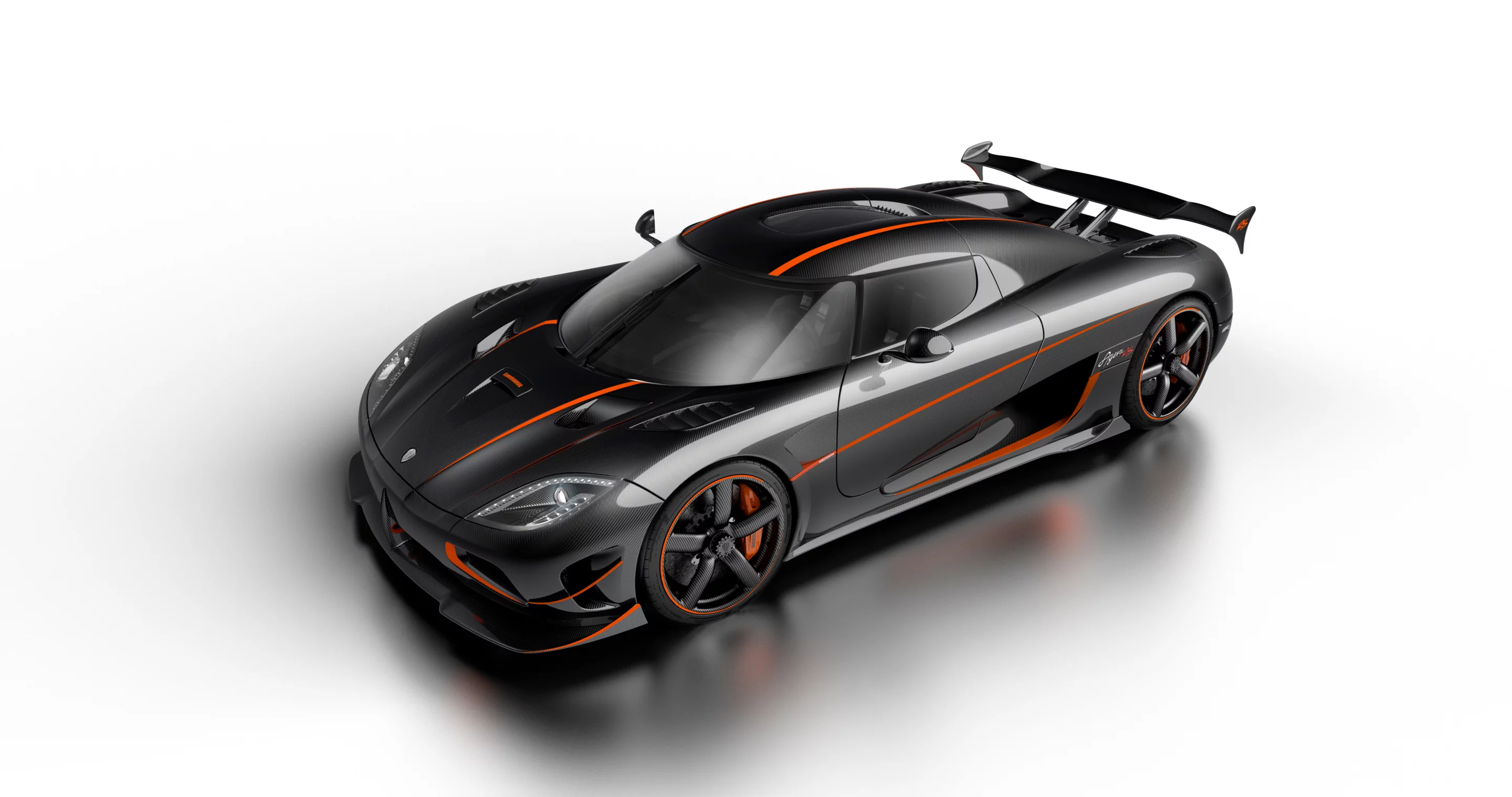 The Koenigsegg Agera RS displays a certain Darth Vader aspect