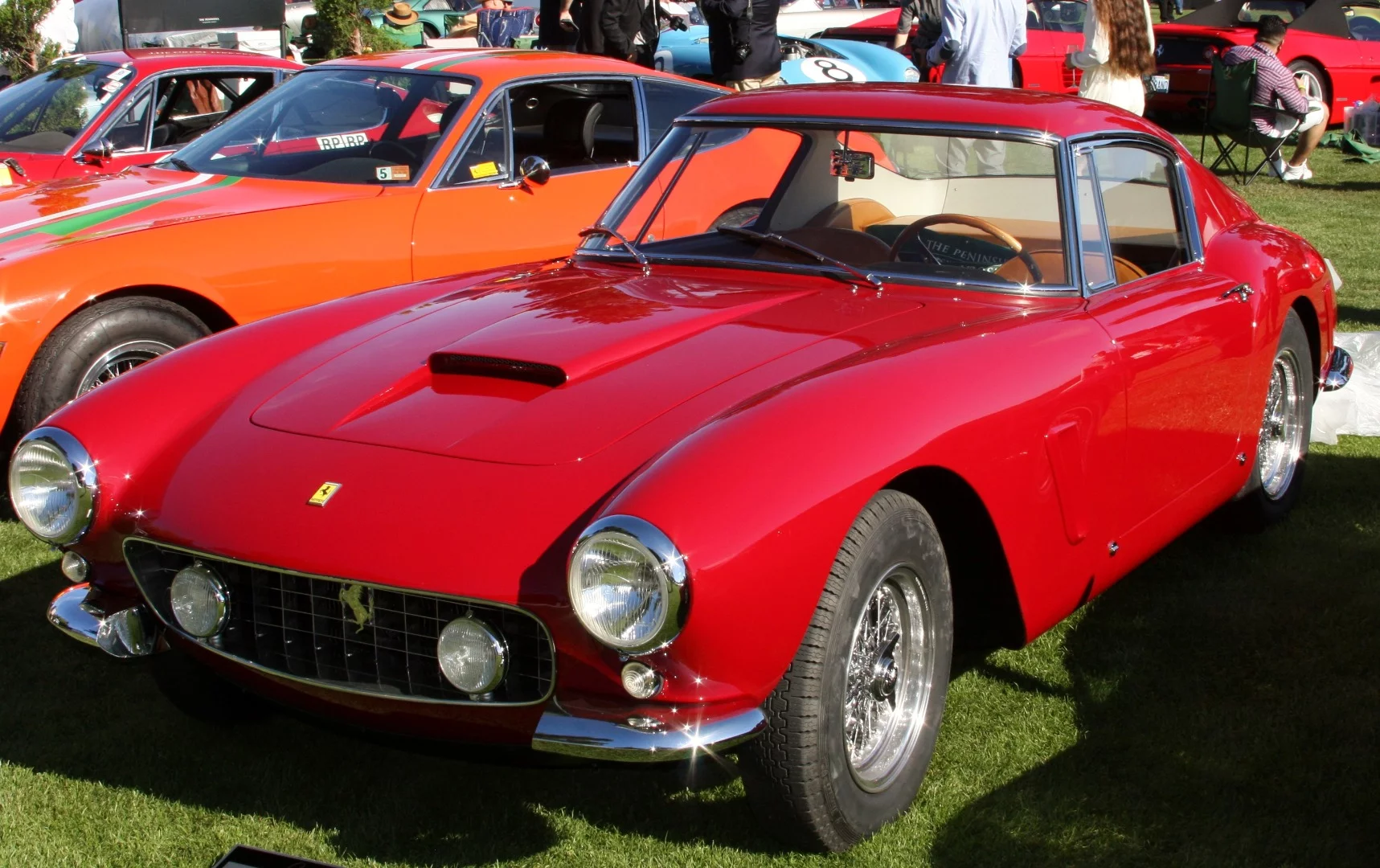 1961 Ferrari short wheel base at The Quail