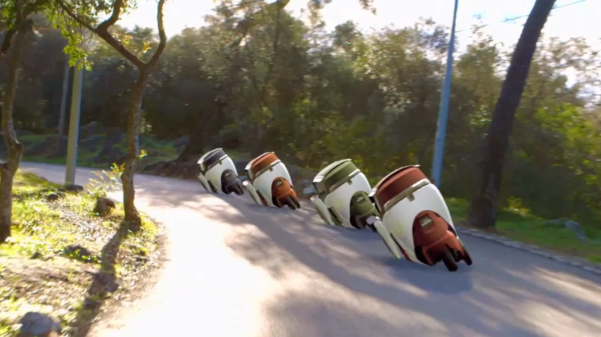 Toyota's i-ROAD is a fully-enclosed, two-seater, three-wheeled, fully-electric, Personal Mobility Vehicle (PMV)