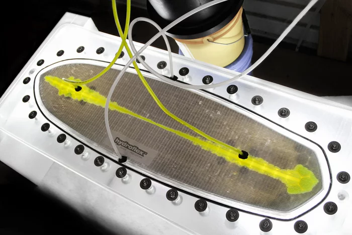 The molding process for the boards