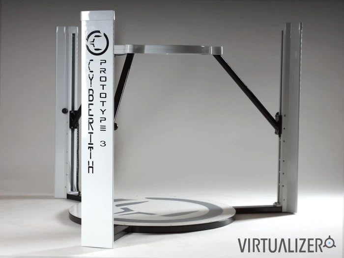 The Cyberith Virtualizer boasts a range of positional sensors to monitor the physical movements of gamers