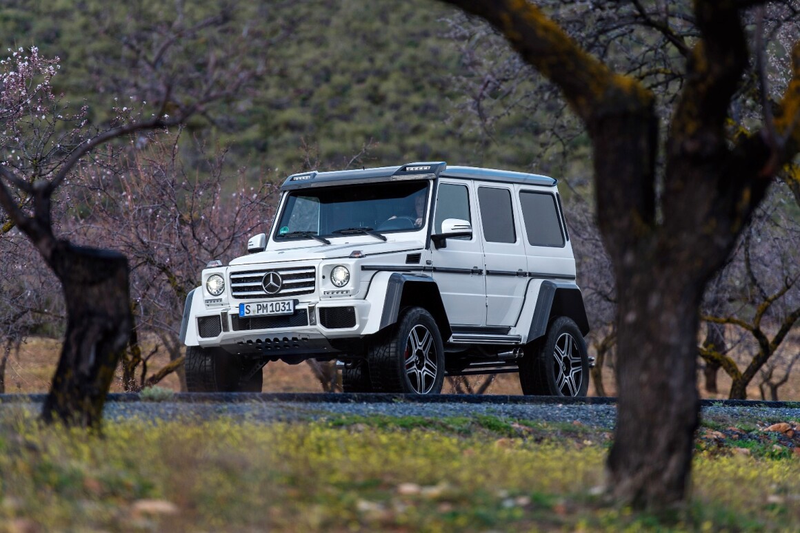 Mercedes Makes The G500 4x4 Squared Official