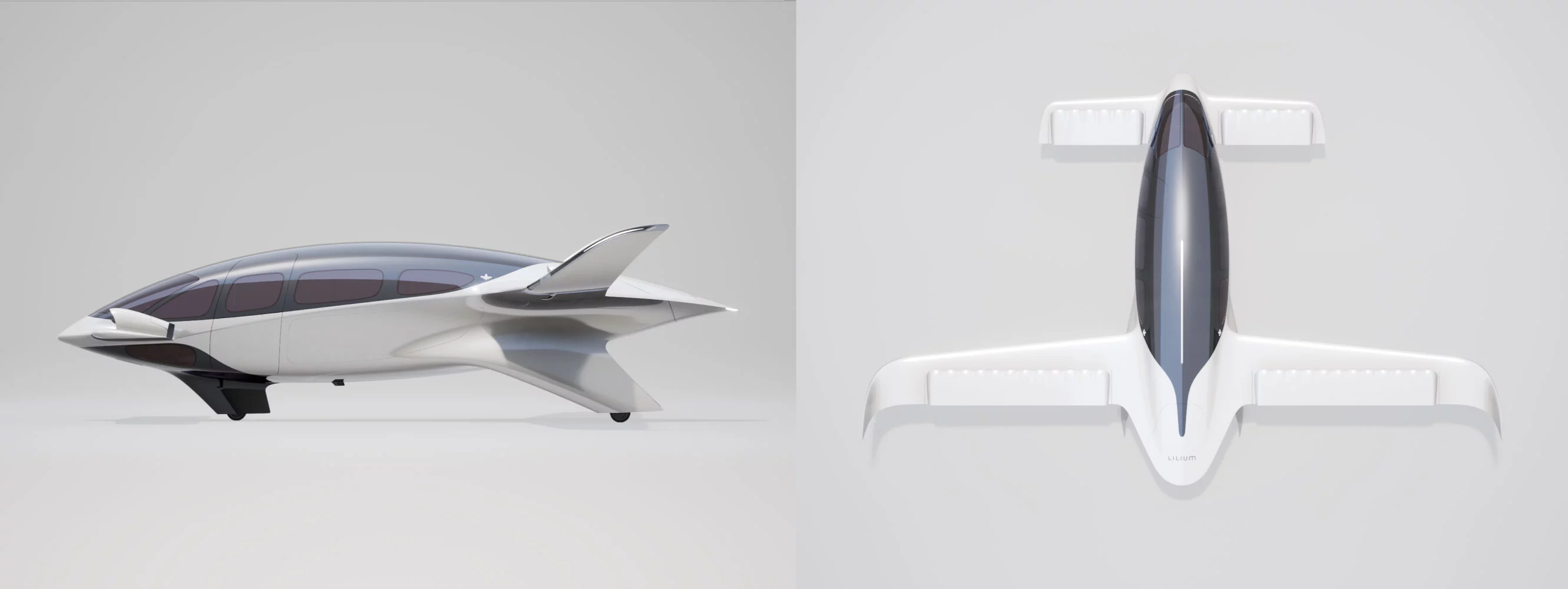 The Lilium design is unquestionably one of the best looking aircraft in the eVTOL sector