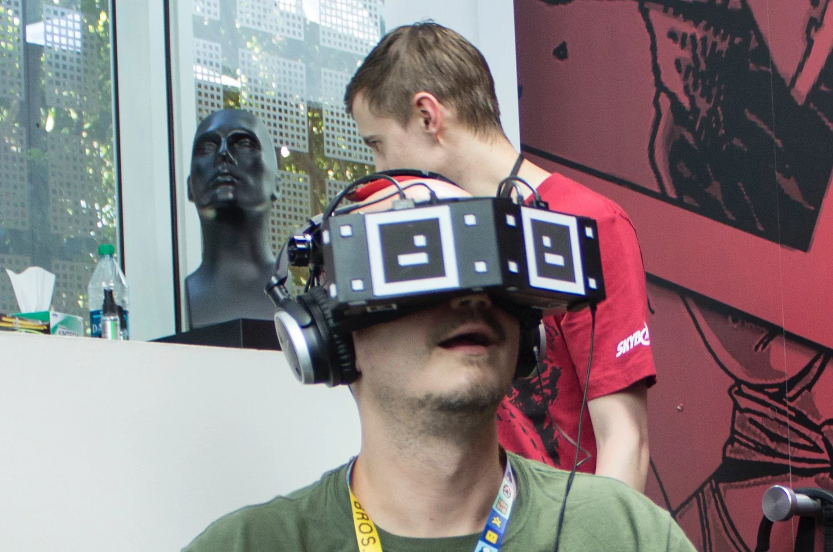 The headset has an insane 210-degree FOV and 5K resolution