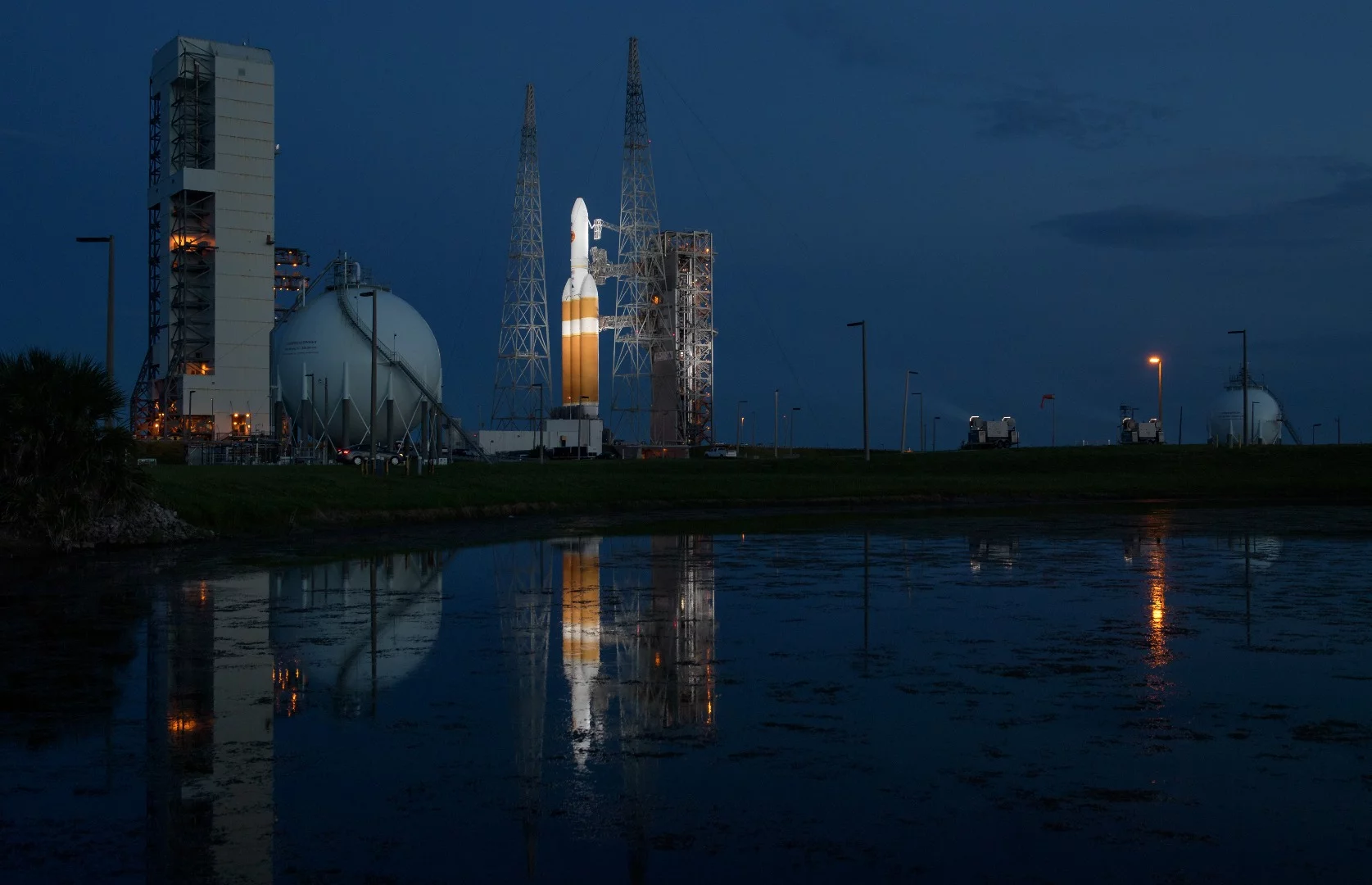 The Parker Solar Probe is readied for launch
