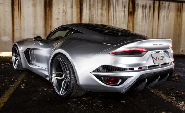 VLF Automotive's Force 1 puts an extra-aggressive look around the Dodge Viper V10 engine