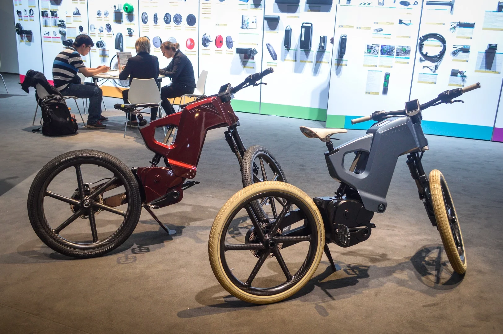 Trefecta super e-bikes at the Frankfurt show