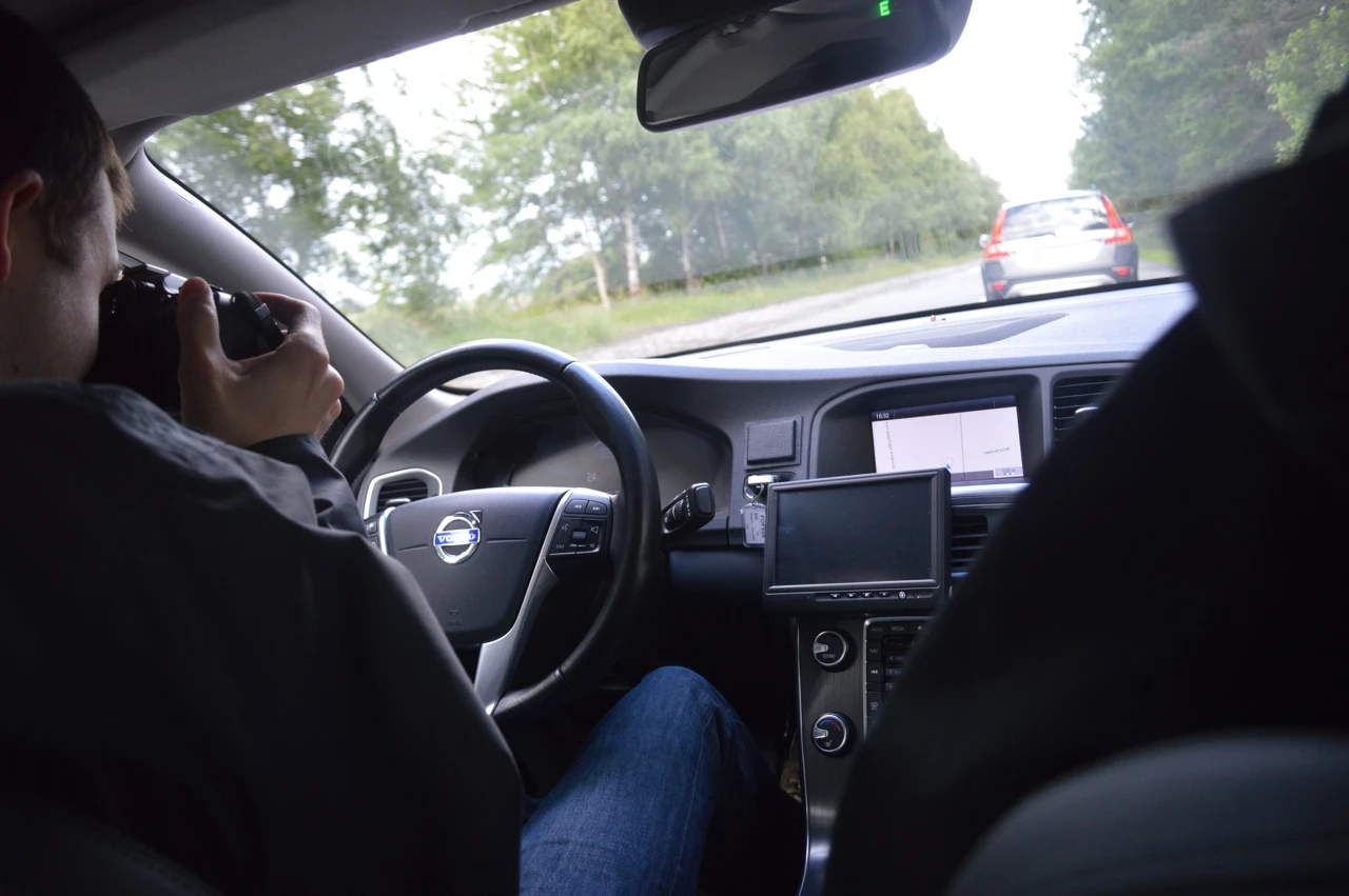 Watching the steering move of its own accord is an uncanny experience (Photo: Gizmag)