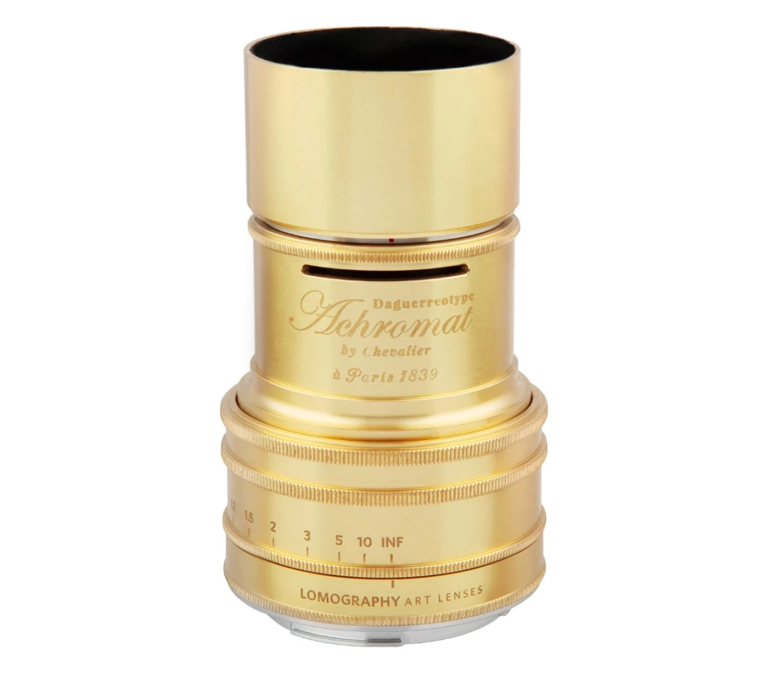 The Daguerreotype Achromat Art Lens has already secured its Kickstarter funding target several times over