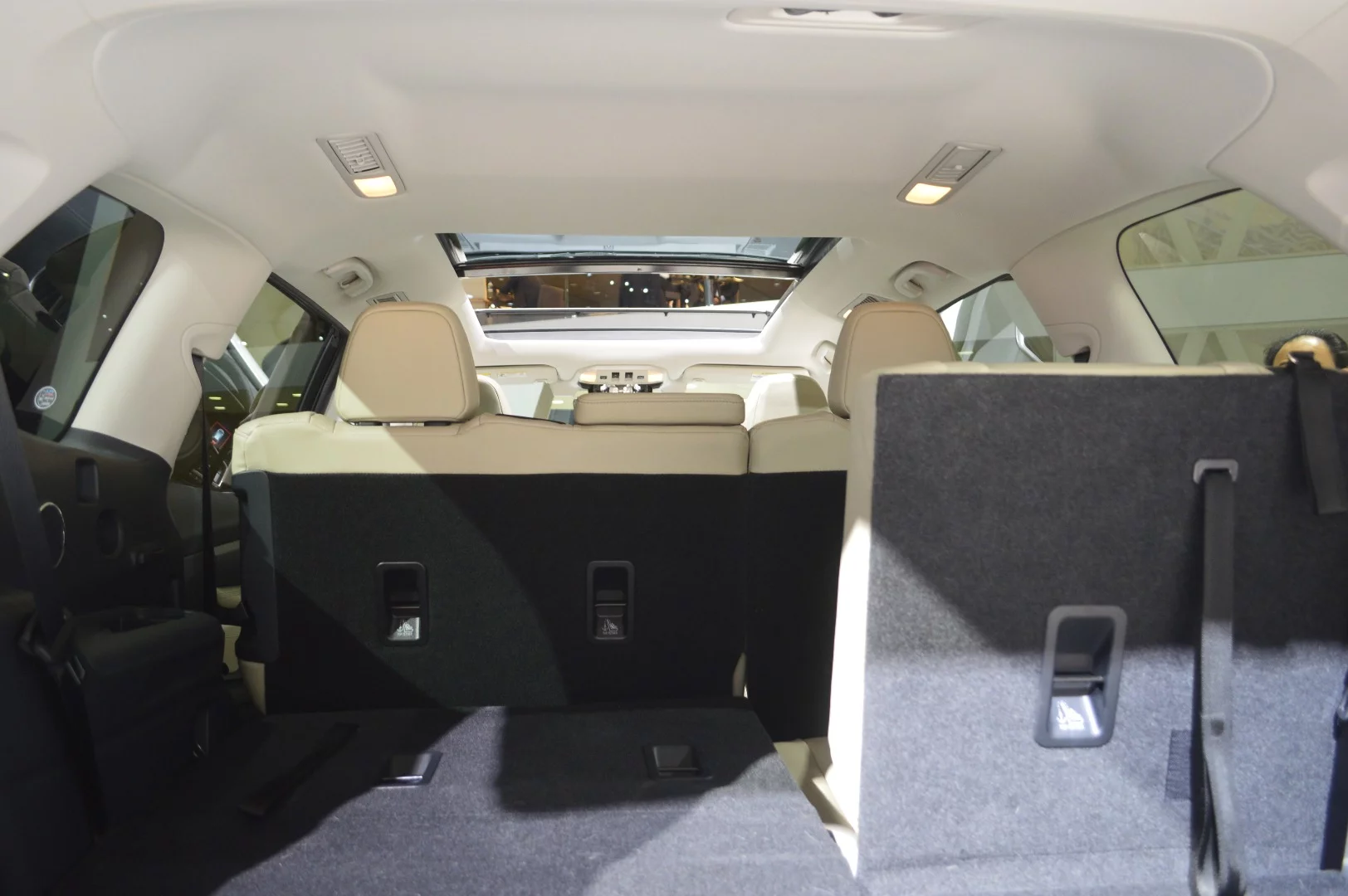 A look at the Subaru Ascent's folding third row