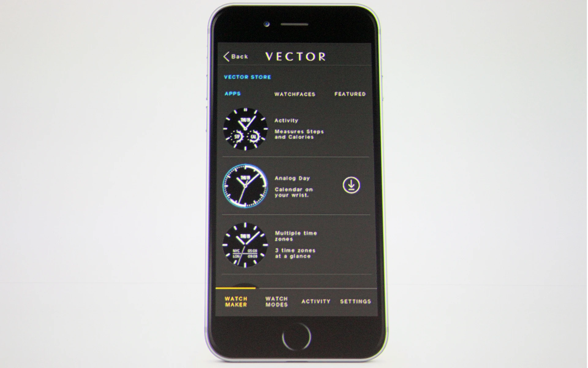 Users will be able to customize the look of their device using the companion app, but the design language will remain consistent throughout the experience (Image: Chris Wood/Gizmag)