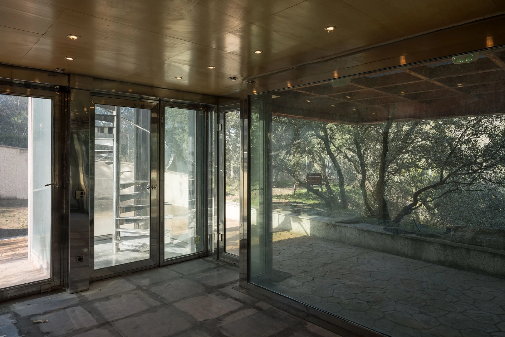 On the ground floor of the Hidden Pavilion