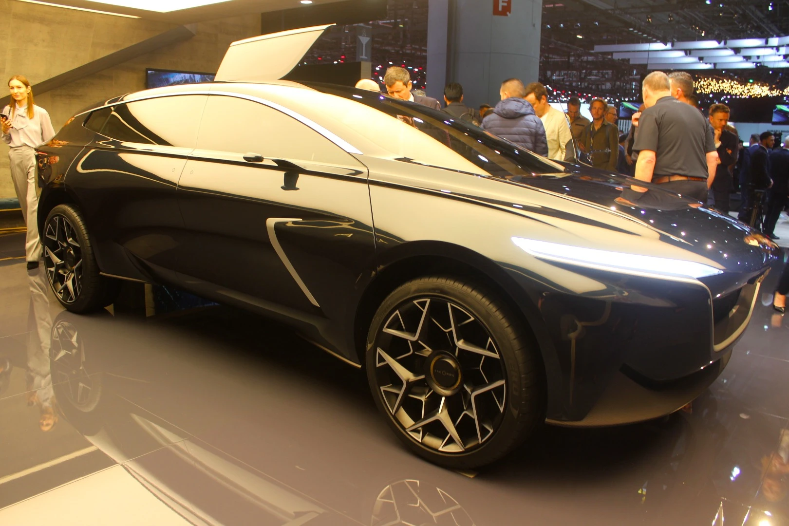 The Aston Martin Lagonda All-Terrain Concept hints at the design direction and capability expectations the British carmaker has for the production version of this luxury utility