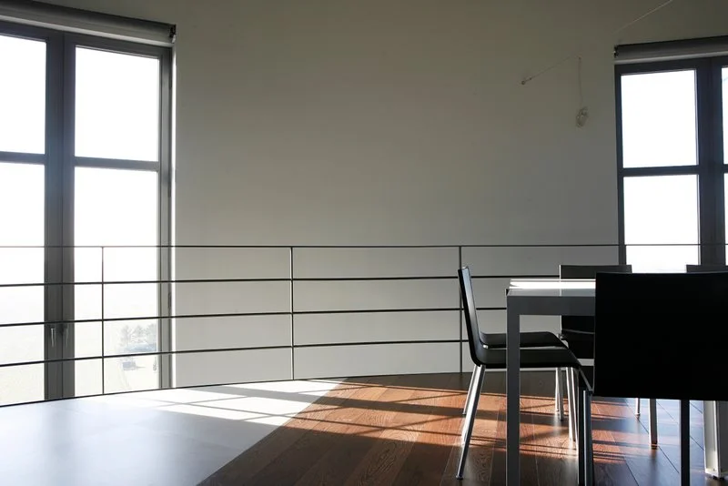 Rather than shoehorning rooms into each floor, each level of the home has a single purpose, resulting in lovely large living spaces (Photo: Bham)