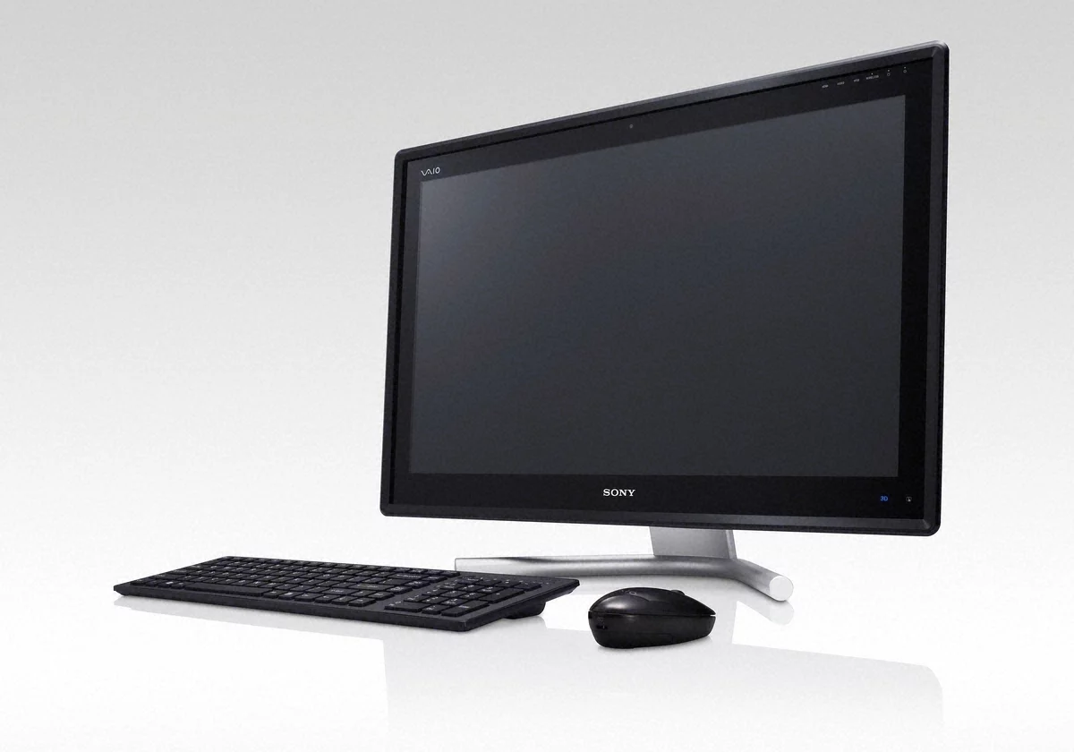 The new VAIO L Series All-in-One desktop computer with 3D technology