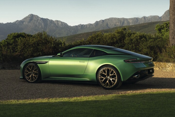 The DB12 runs a 4.0 Twin-Turbo V8 engine, giving it a 0-60 mph (97 km/h) time of 3.5 seconds and a 202 mph (325 km/h) top speed – the hand-built engine delivers 680PS/671bhp at 6,000 rpm and 800 Nm/590 lb ft between 2,750 rpm and 6,000 rpm; an increase of 34% compared to the DB11 it replaces