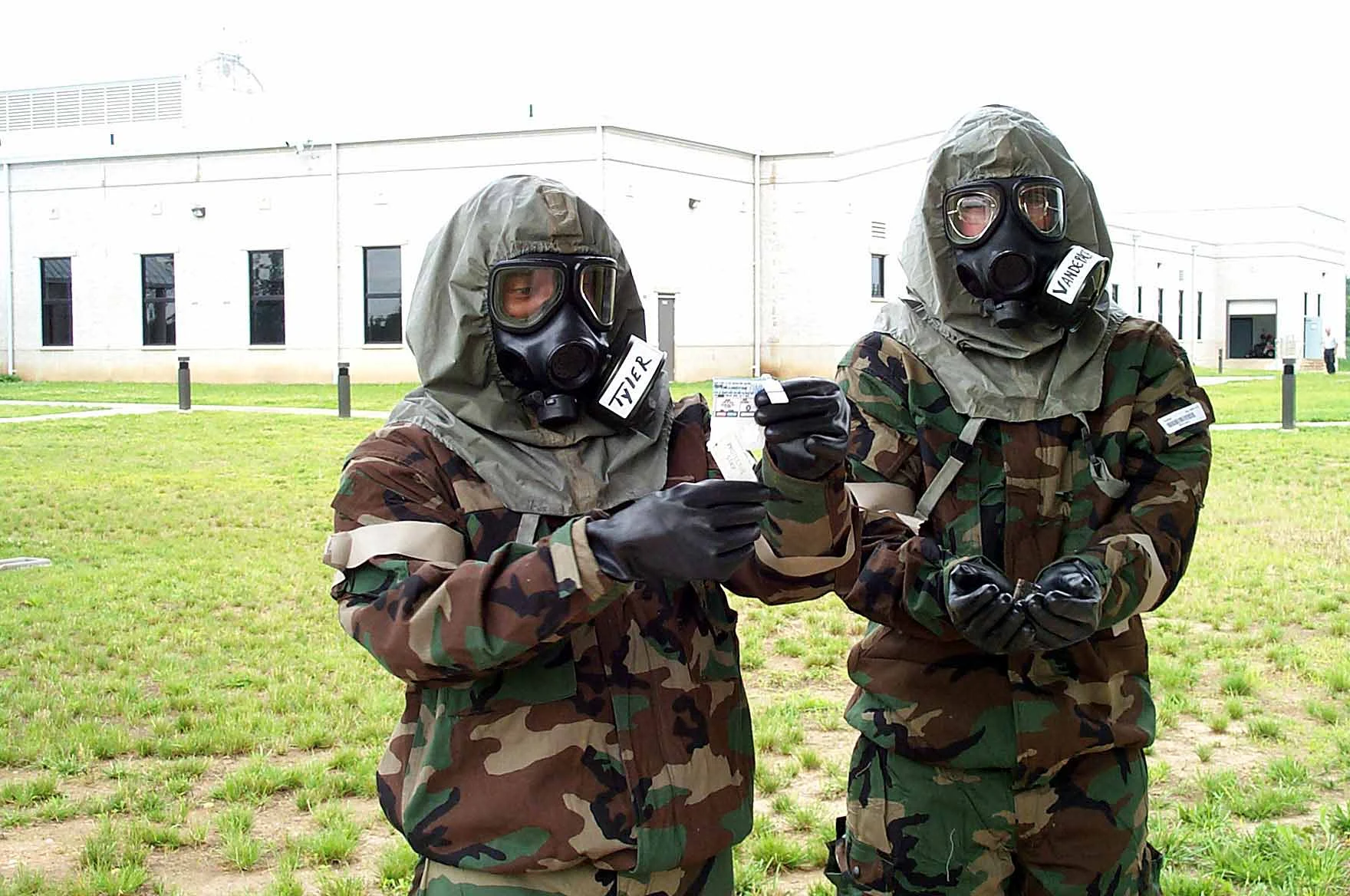 The new MOH material could be used to make better gas masks and suits for soldiers and emergency responders (Image: US Army)
